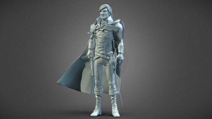 Pirate 3D Model