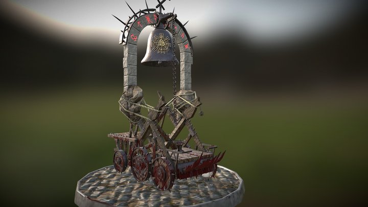 Screaming Bell 3D Model