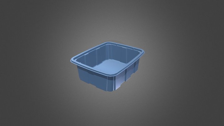 64_fl_oz_film_sealable_tray 3D Model