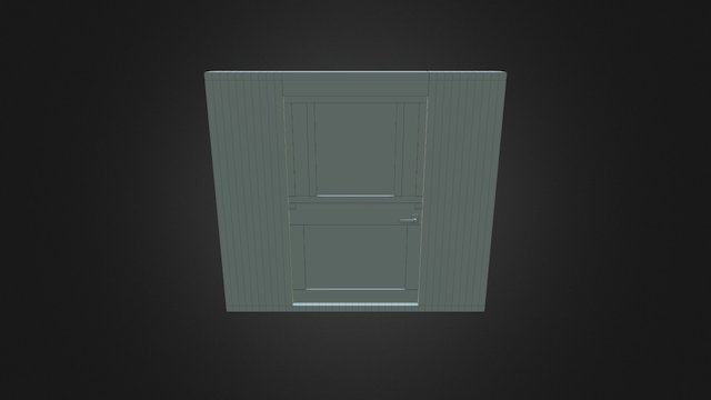 Single_door_1 3D Model