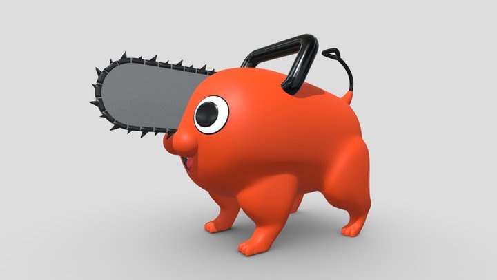 Pochita 3D Model