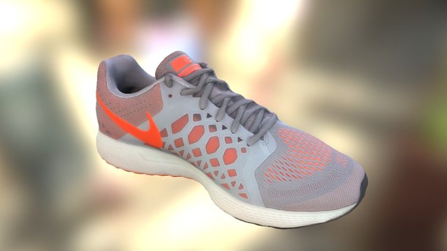 Nike Orange 3D Model