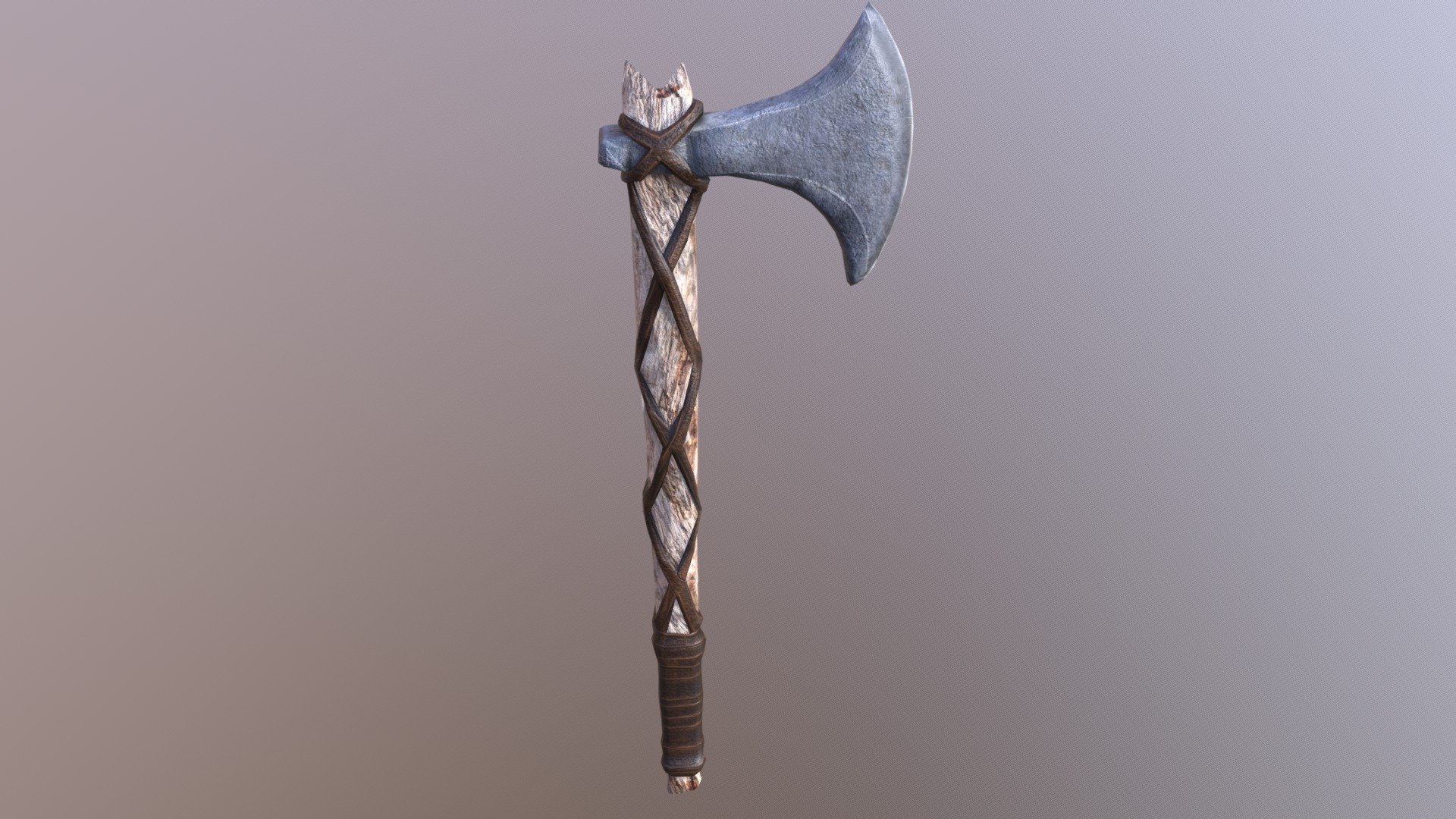 Machado de batalha novo - New battle ax