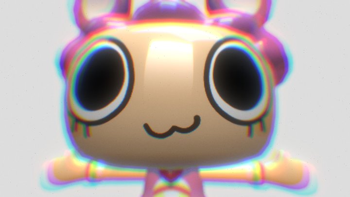 cheer bear shelly :3 3D Model