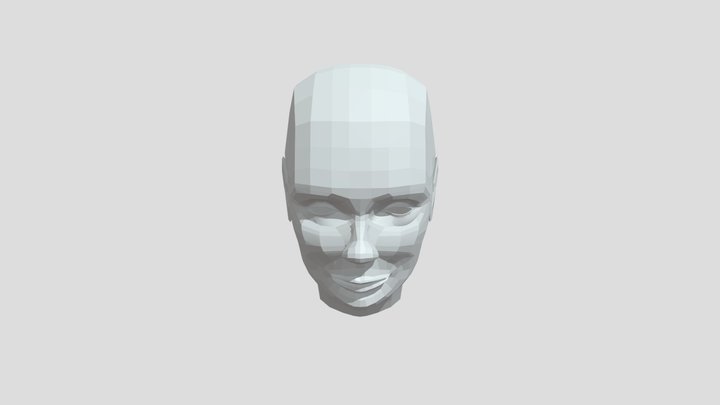 Human Model Head 3D Model