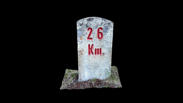Milestone Wassen - Sustenpass Km 26 – Modelo 3D gratuito STL