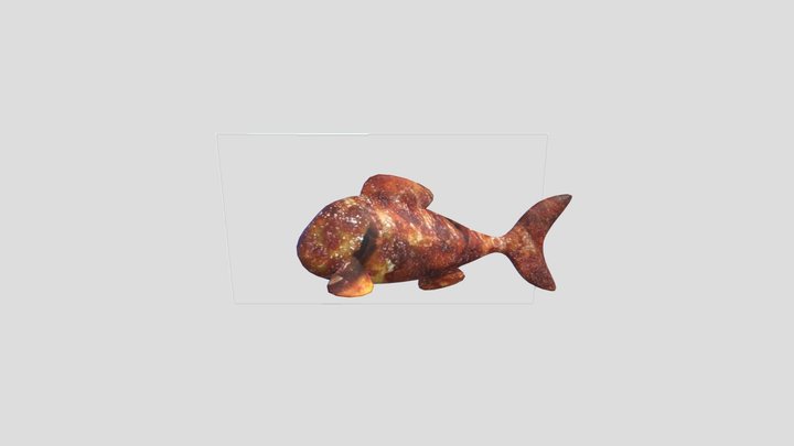 ikan bakarf 3D Model