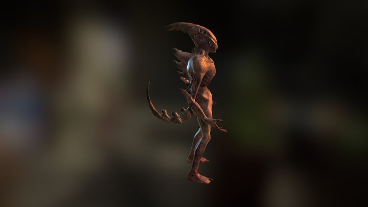 Alien Concept 3D Model