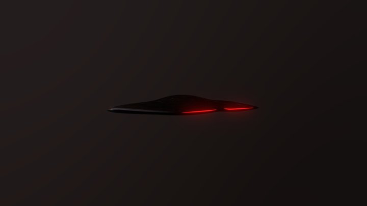 Manta Bomber 3D Model
