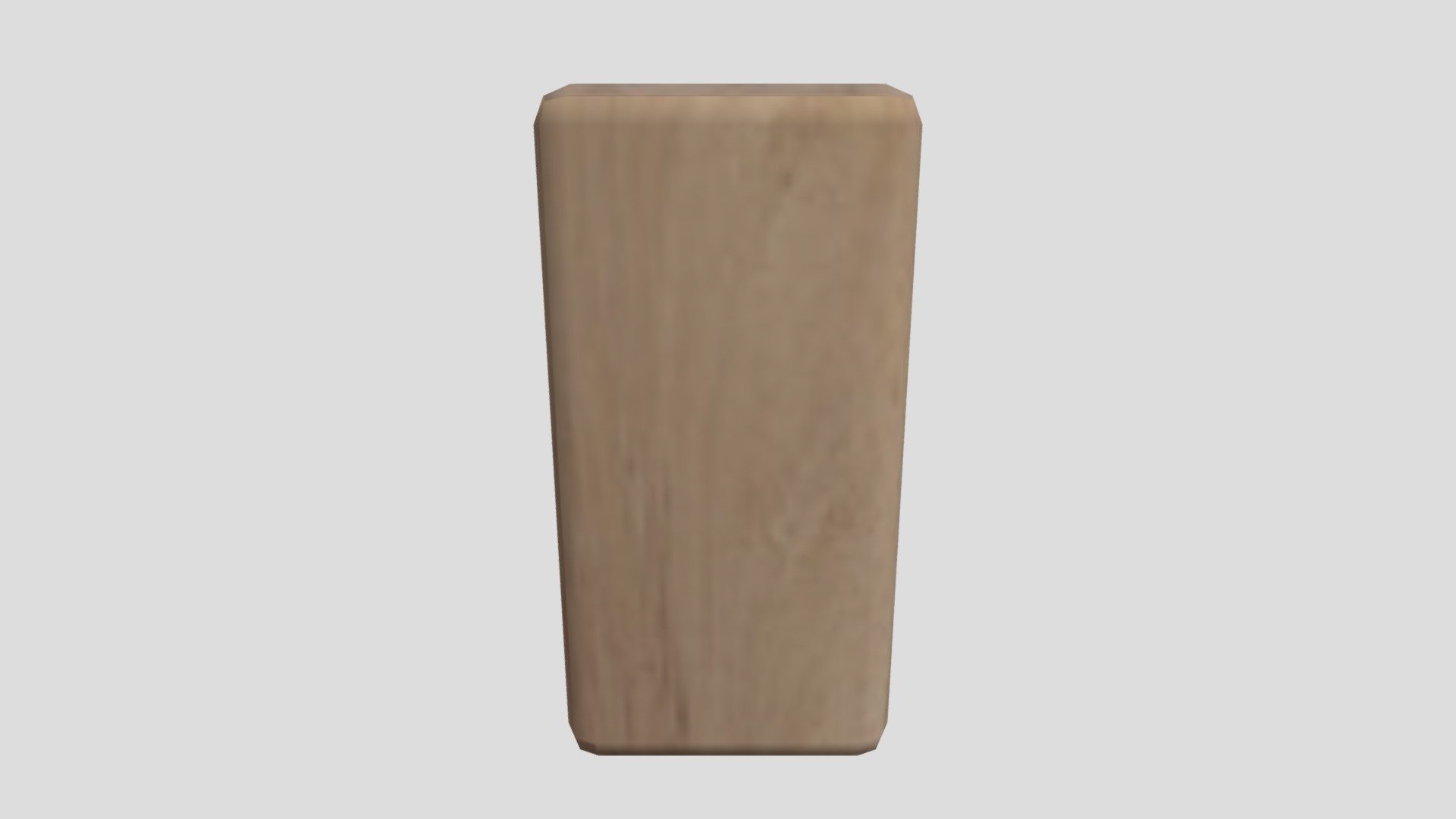 wood block 3D model by shizhengye (mansteinshi) [6bc411f] Sketchfab