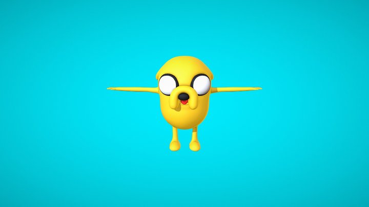 Jake - Adventure time 3D Model