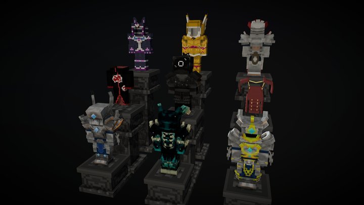 Armors 3D Model