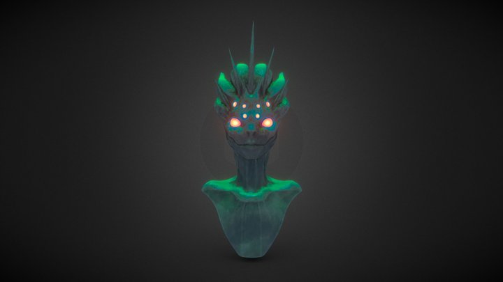 Siren Bust 3D Model