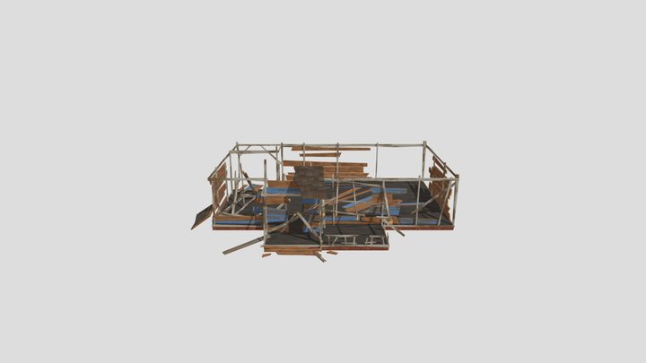 Hello Neighbor - Broken House 3D Model