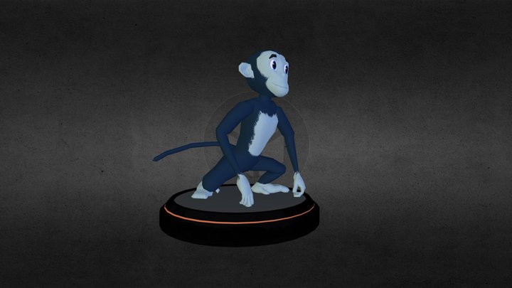 Blumonkey 3D Model