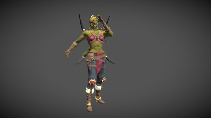 The Character 3D Model
