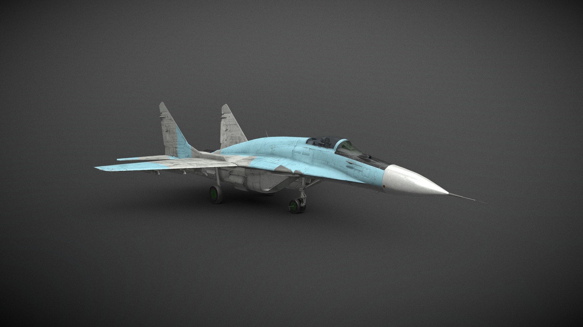 MiG-29 Ukraine Regular 2008 - 3D model by Nestea Games (@gamenestea ...