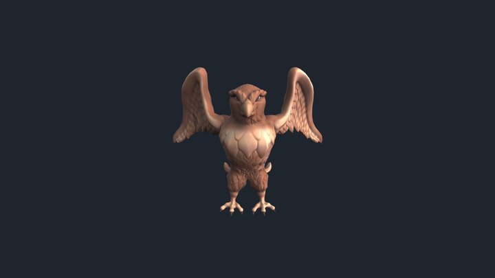 Falcon-model 3D Model