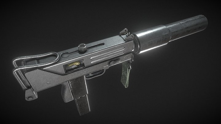 Mac10 3D Model
