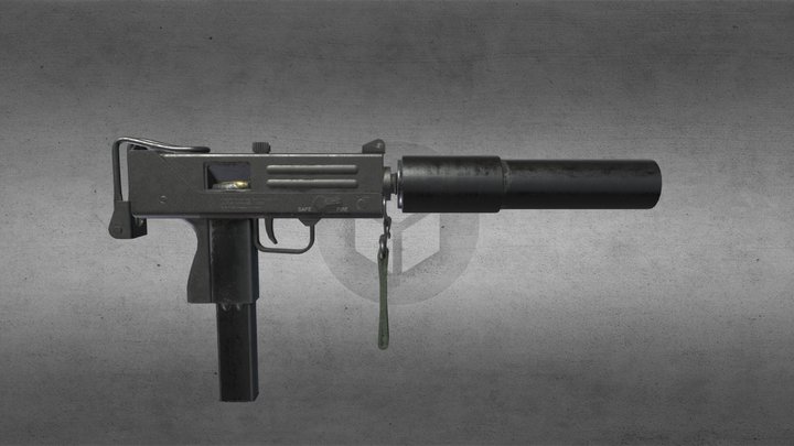 Mac10 3D Model