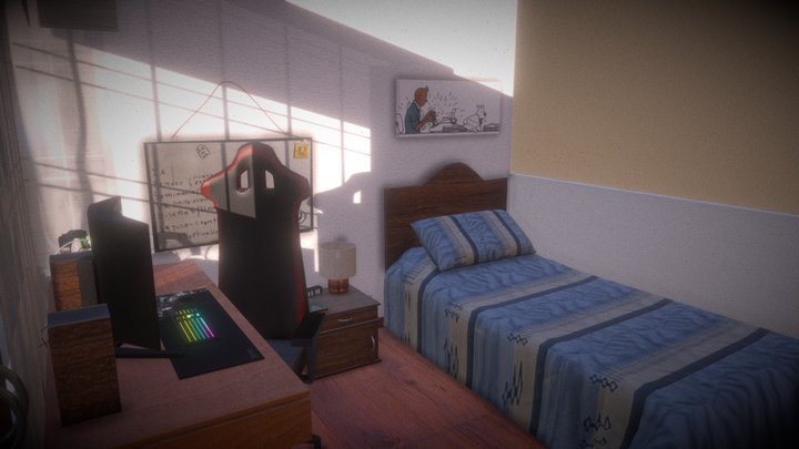 My spooky room 3D Model
