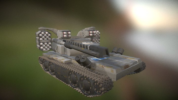 Behemoth Tank 3D Model