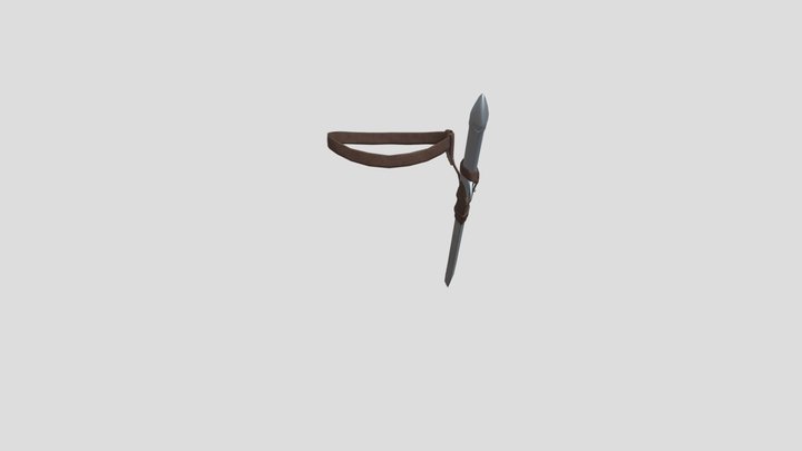 Elven Sword 3D Model