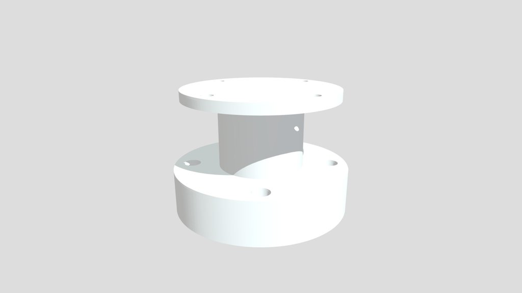 Pieza robot brida de adaptación