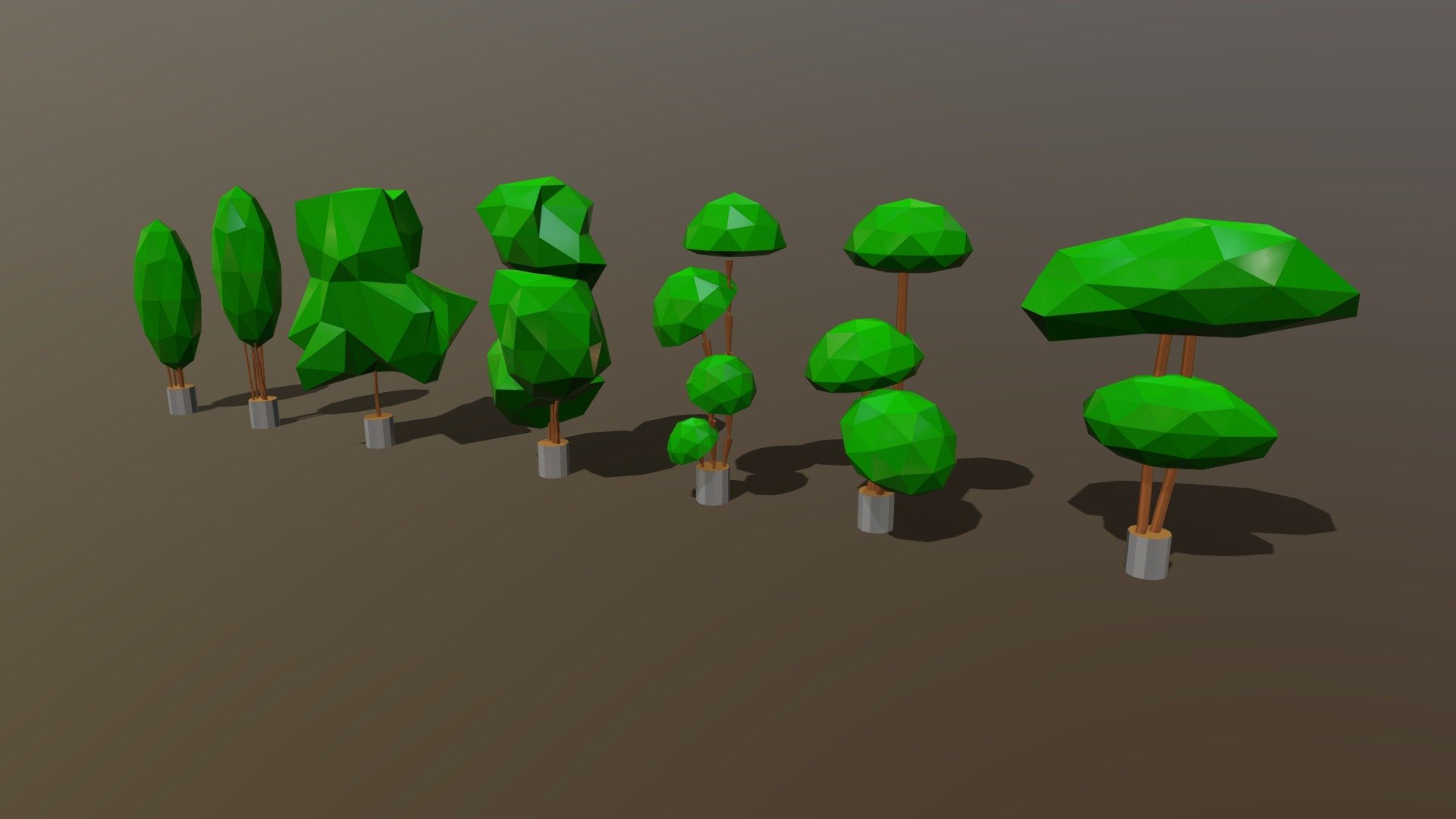 Foliage lowpoly - Download Free 3D model by Yusuf (@yusufes) [6bce2a5 ...