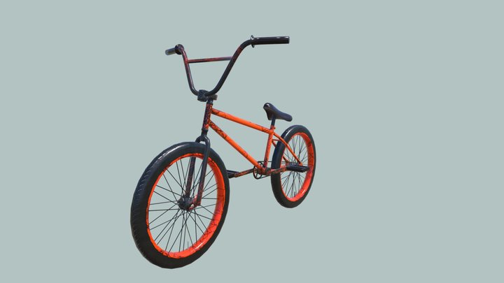 Citrus spark BMX 3D Model