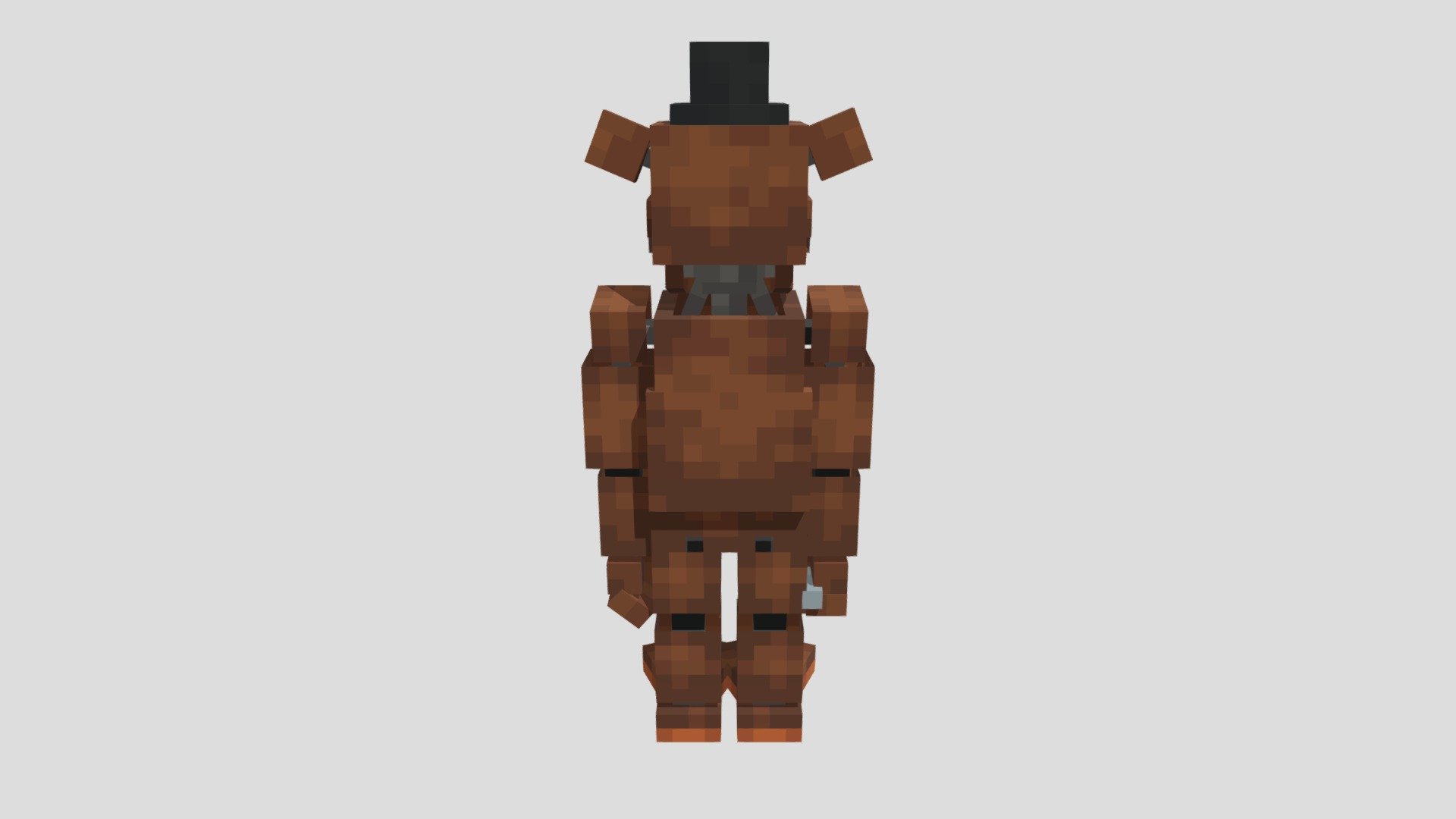 Minecraft Freddy Fazbear Download Free 3d Model By Justcosmicwolf 6bcfdfb Sketchfab