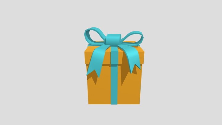 TRIIP Gift Box 3D Model