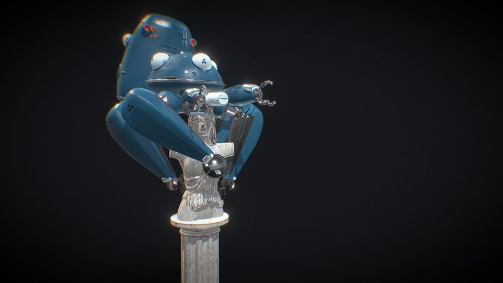 Tachikoma 3D Model
