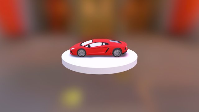 Lamborghini-aventador-pbribl 3D Model