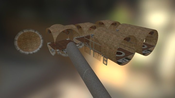 Modular Sewer 3D Model