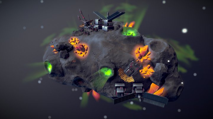 Meteor 3D Model