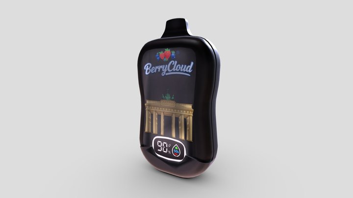 Vape BerryCloud Conzept 3D Model
