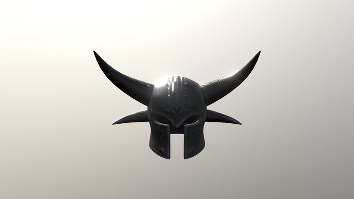 Helmet_戰士頭盔 3D Model