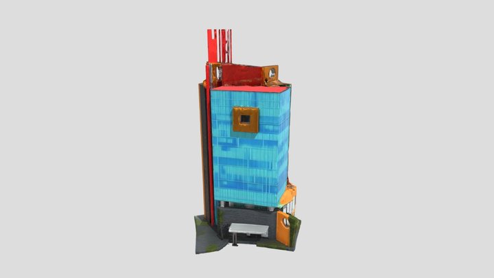 Gedung BITC 3D Model
