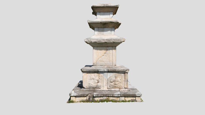 Changnimsa 3D Model