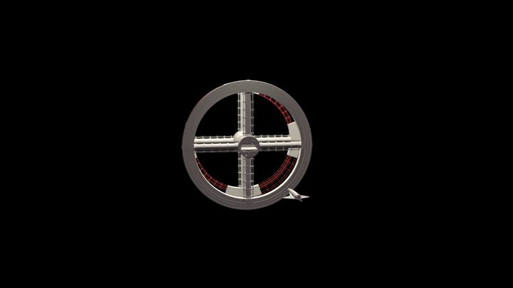 Space Station V - 2001, A Space Odyssey 3D Model
