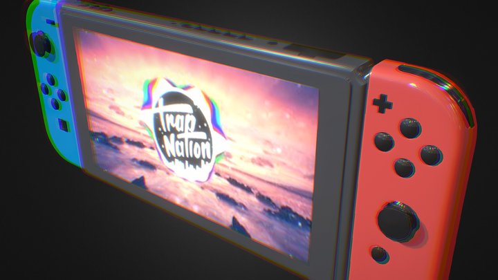 Nintendo Switch 3D Model