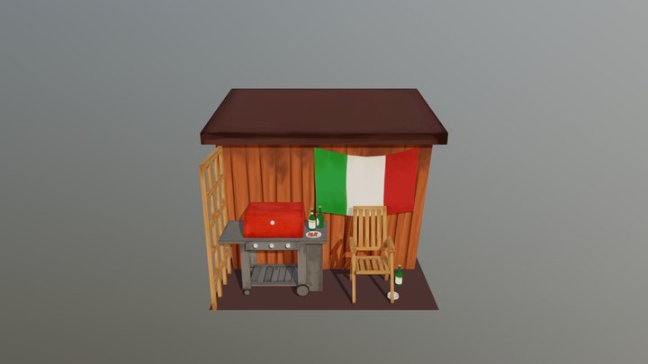 Lawn and Order - Fernandos cabin 3D Model