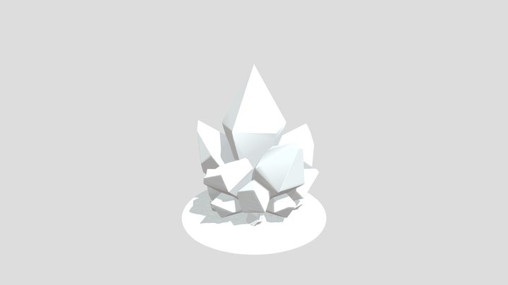 Sci-Fi Crystal Terrain / Resource