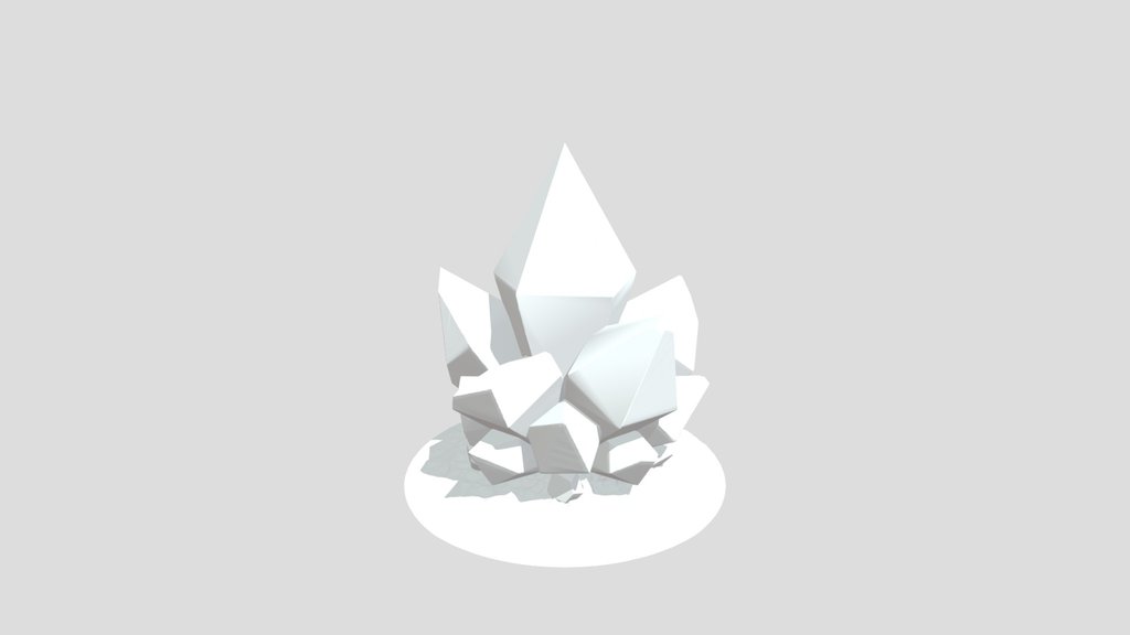 Sci-Fi Crystal Terrain / Resource