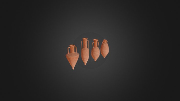 Pottery Set 1 3D Model