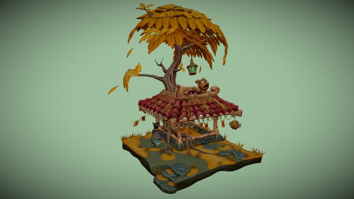 Little Shrine 3D Model