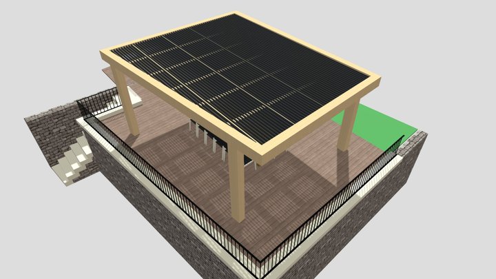 pergola sketch 3D Model