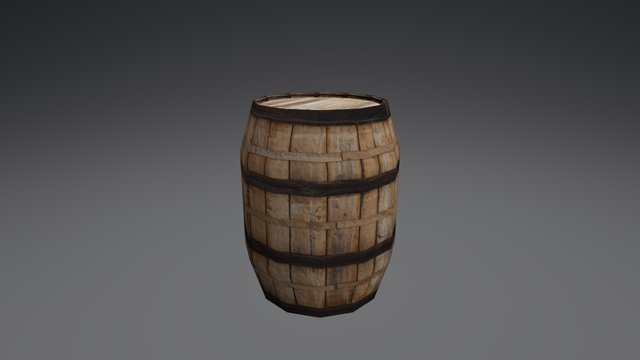 Barril 3D Model