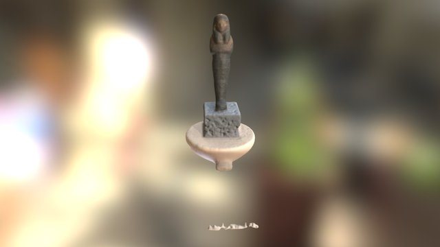 Egyptian, Shabti, c. 1295 - 1185 BCE 3D Model